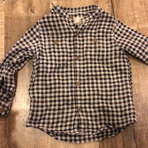 Button down shirt Zara boys 104/ size 4